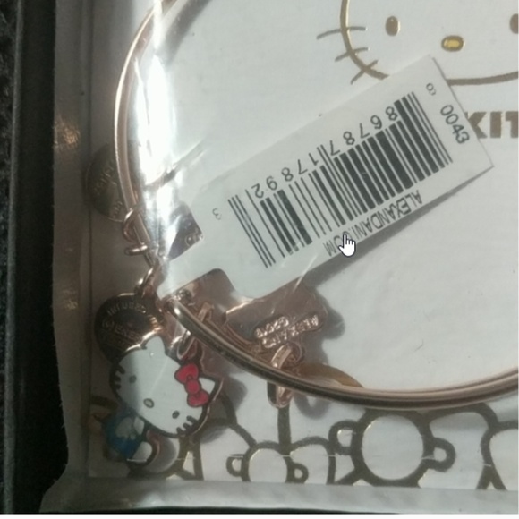 Alex and Ani Rose Gold Hello Kitty Bangle - Picture 4 of 4